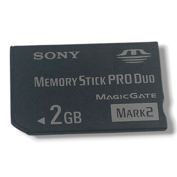 Sony 2Gb Memory Stick Pro Duo Magic Gate Mark 2 Memory card - Picture 1 of 2